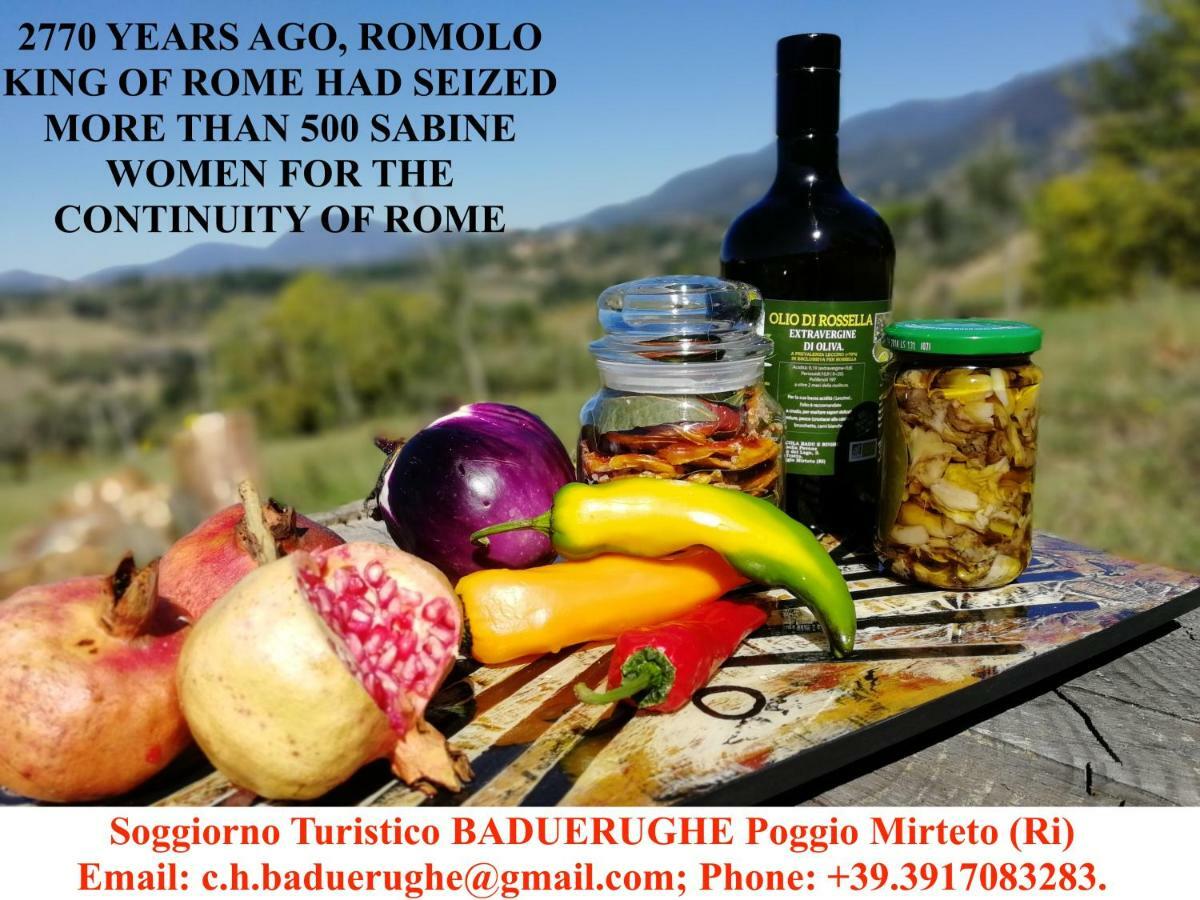 Baduerughe - Valledellago Poggio Mirteto Zewnętrze zdjęcie